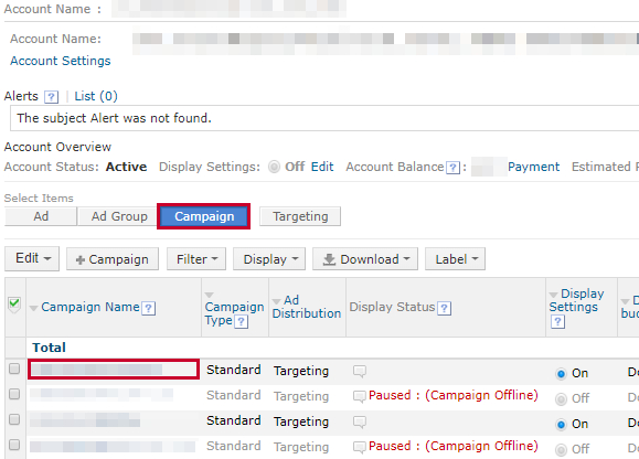 Edit Your Ads - Help - Yahoo! JAPAN Ads